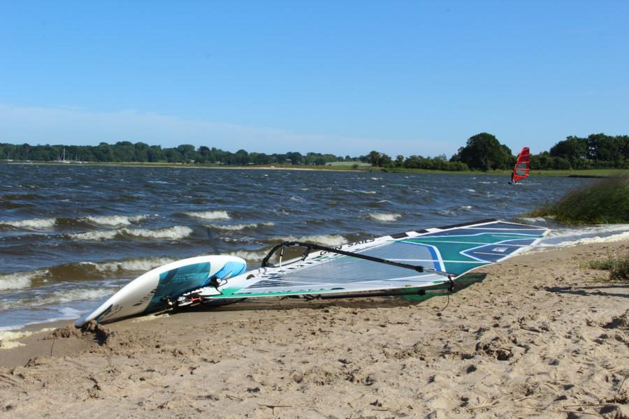 Surfen auf der Schlei